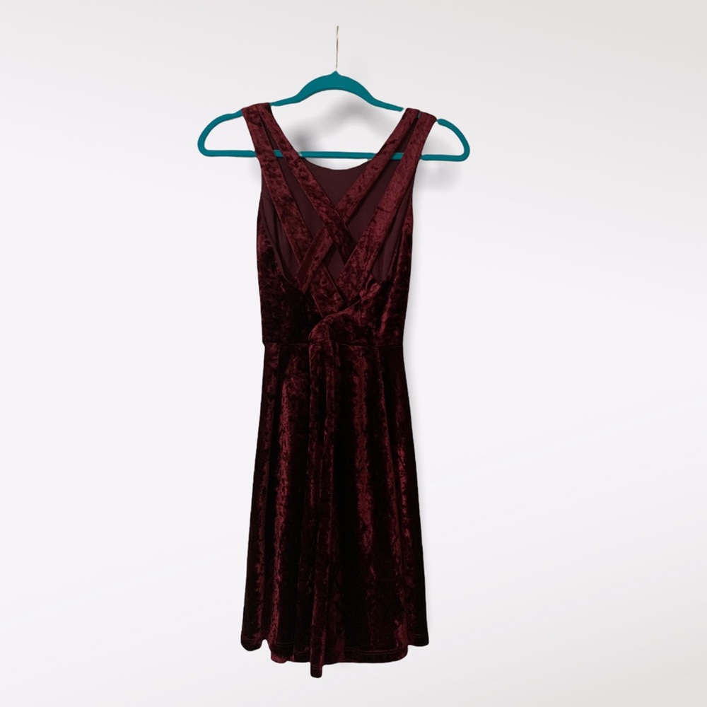 Red Velvet Holiday Dress
